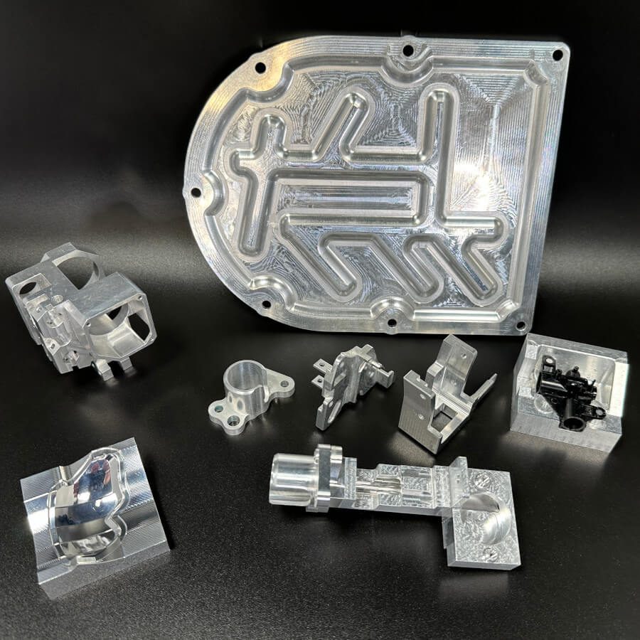HSC-Fräsen von Aluminium und NE-Metall Bauteilen HSC-Fräsen von Aluminium und NE-Metall Bauteilen